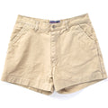 1970s Patagonia First Edition Chouinard Equipment Stand Up Shorts, Tan (34)