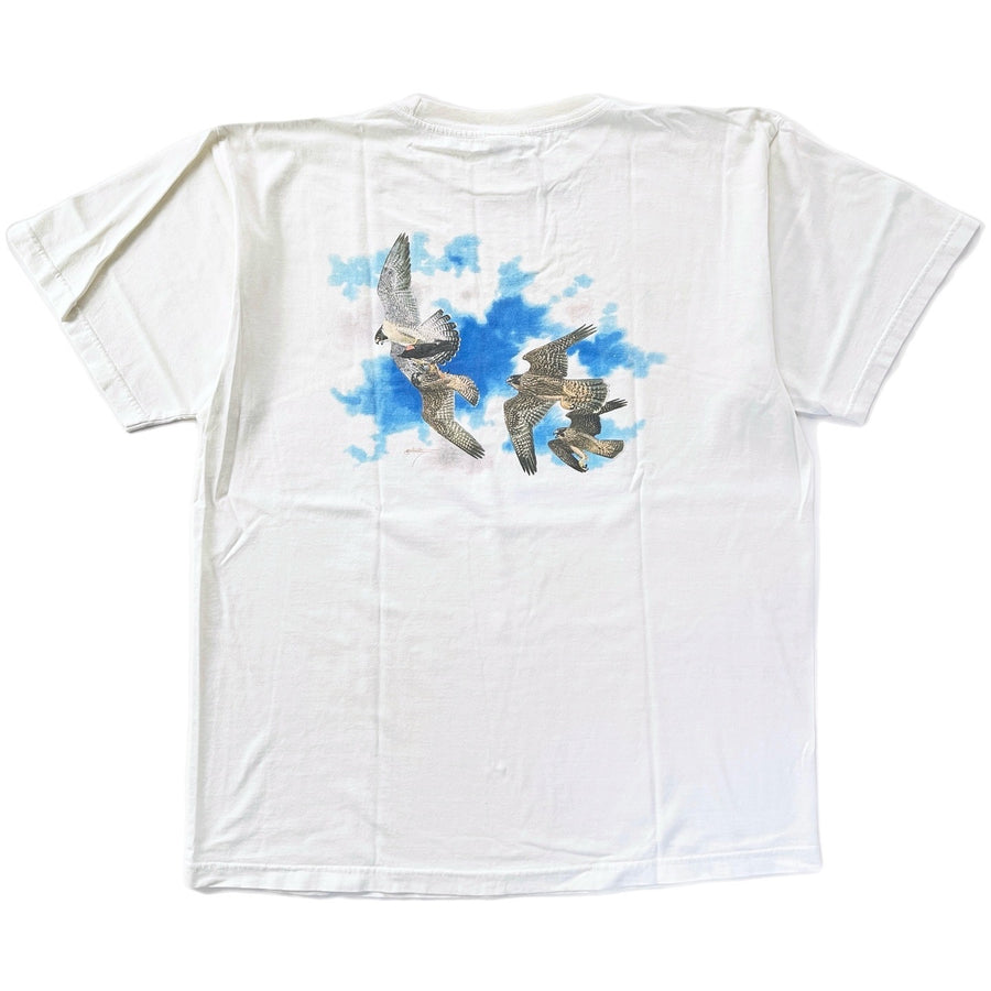 1999 Patagonia North American Peregrine Falcon Victory Celebration T-Shirt (L)