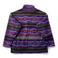 1994 Patagonia Printed Synchilla Sweater, Sacajawea: Blackberry (L)