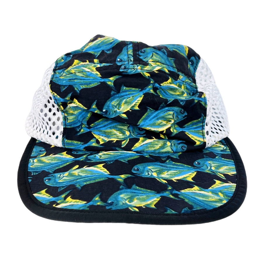2000 Patagonia Made In The U.S.A. Nylon Spoonbill Cap, Fish: Black (L)