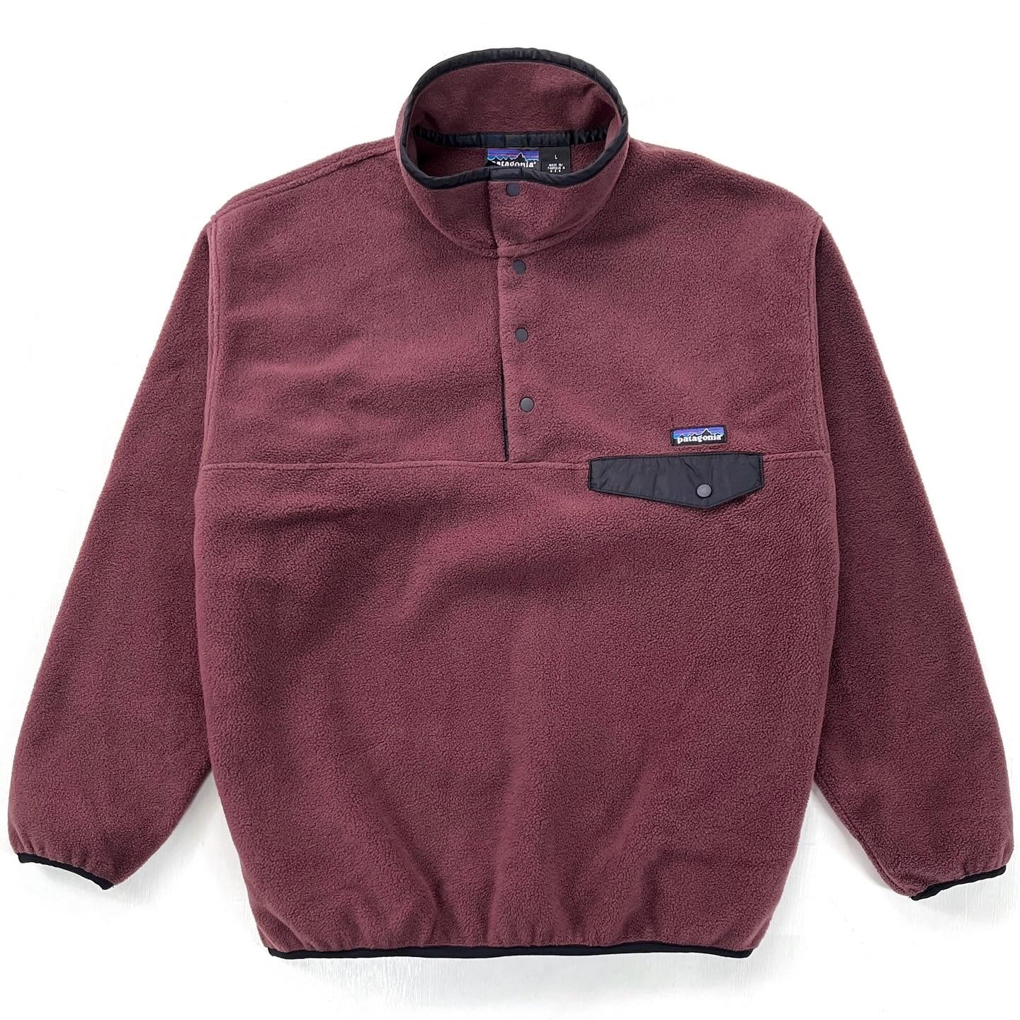 2001 Patagonia Made In The U.S.A. Synchilla Snap-T, Balsamic (L)