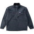 2002 Patagonia High-Pile R2 Simple Pullover, Pewter Heather (XL)