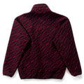 1998 Patagonia Printed Synchilla Snap-T, P’op: Black & Red (M)