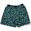 2000 Patagonia Mens 5” Printed Nylon River Shorts, Fish: Black (M)