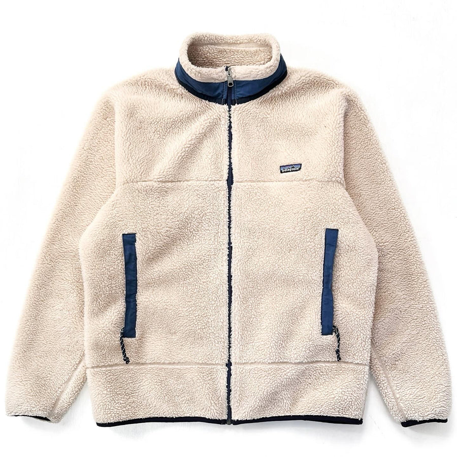 1996 Patagonia P.E.F. Retro-X Fleece Jacket, Natural & Night Sky (L)
