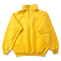 1986 Patagonia Cotton Diamond Quilt Snap-T, Yellow & Cobalt (L)