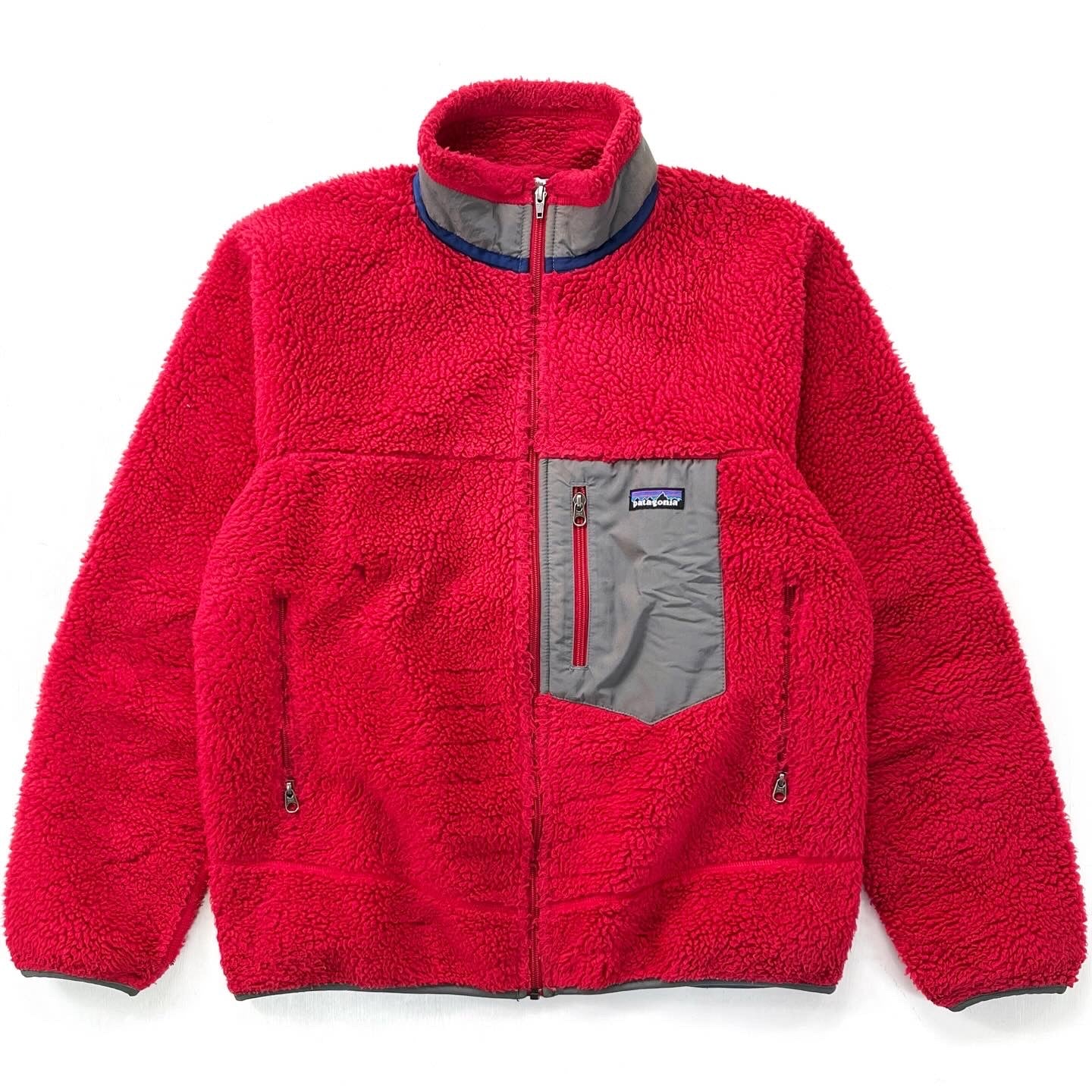 2011 Patagonia Classic Retro-X Fleece Jacket, Pomegranate (M)