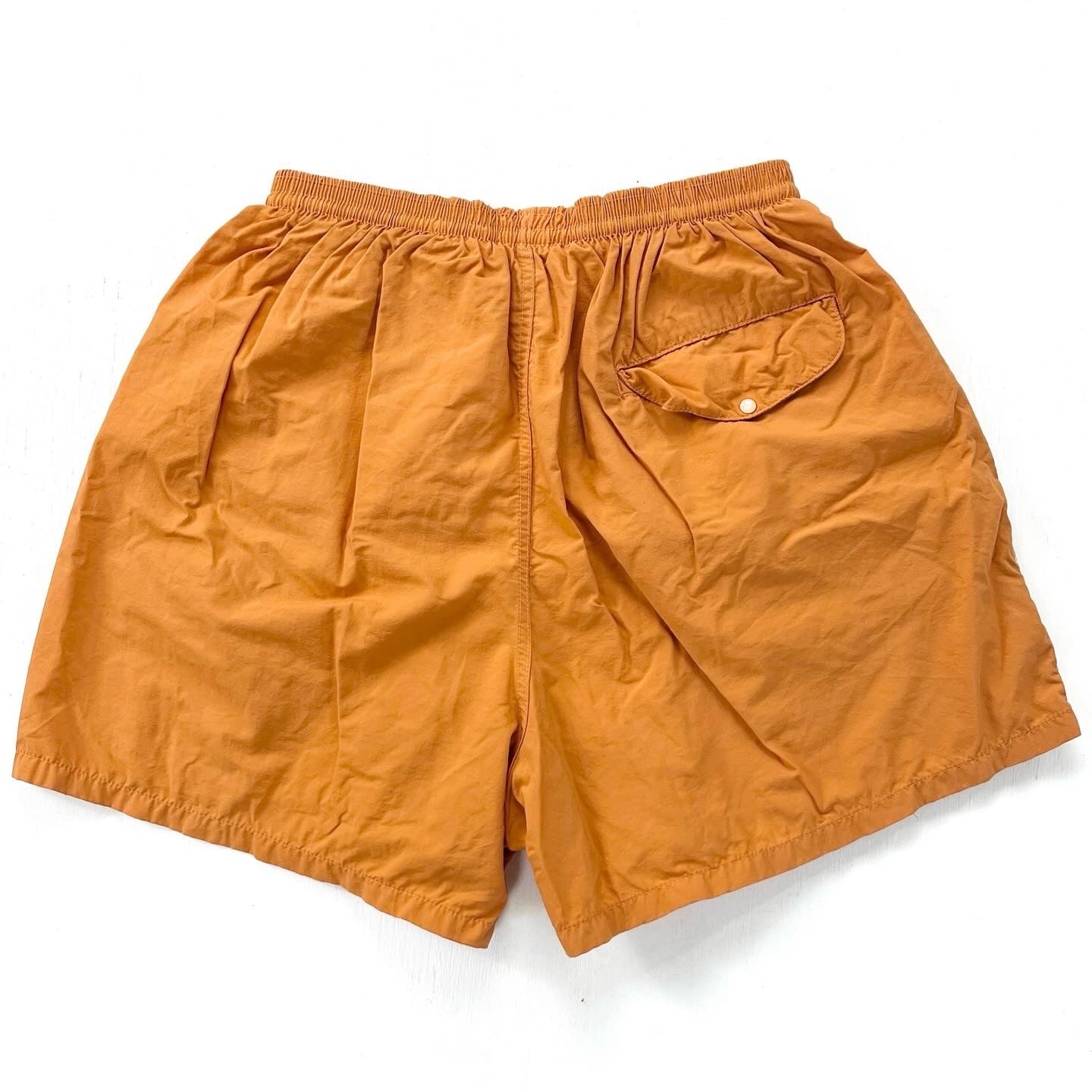 1999 Patagonia Mens 3.5” Baggies Shorts, Burnt Orange (M)