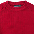 1982 Patagonia Chamonix Heavy Wool Guide Sweater, Red (L)