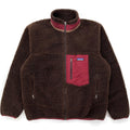 2011 Patagonia Retro-X Fleece Jacket, Black Oak & Pomegranate (L)