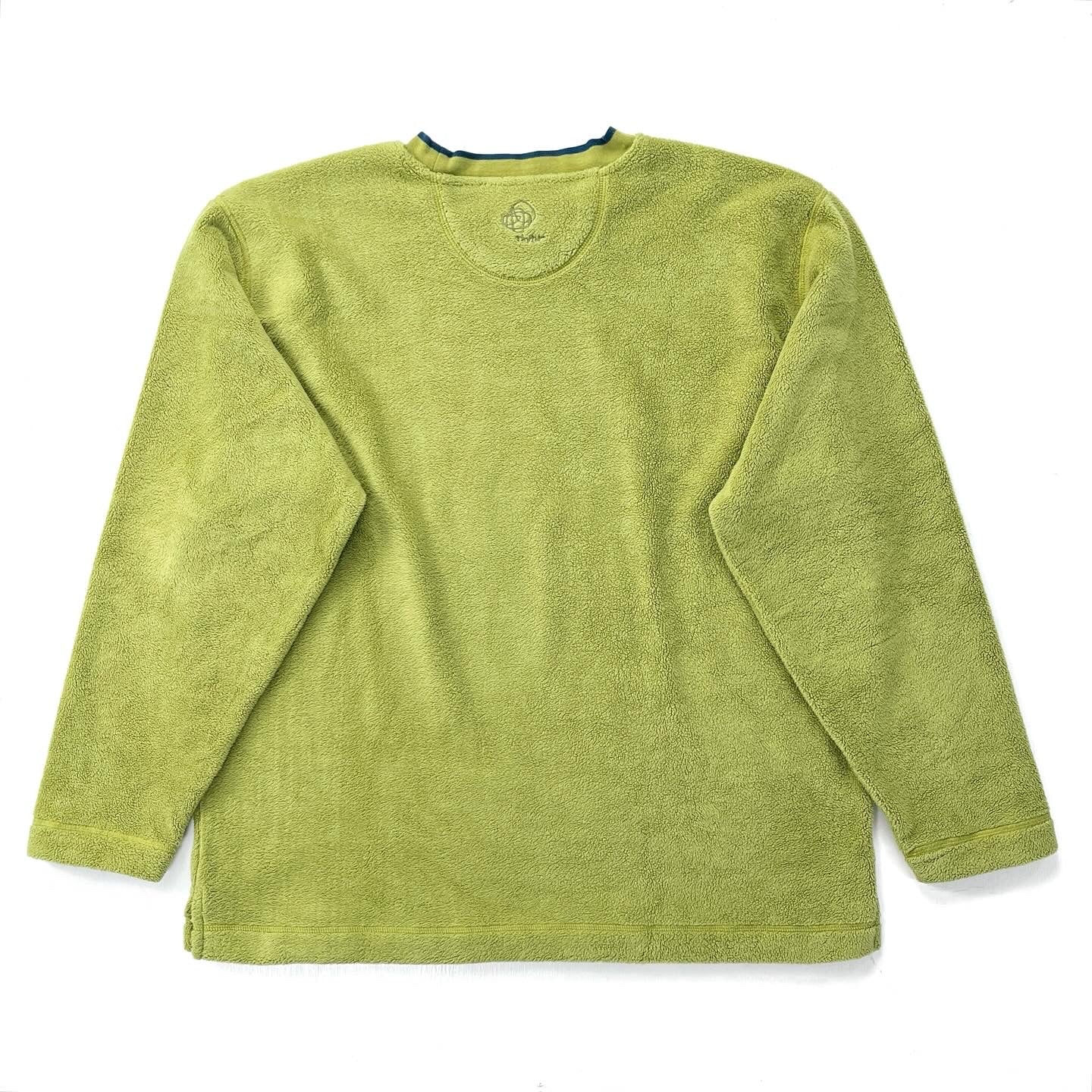 2004 Patagonia Rhythm High-Pile Fleece Sweatshirt, Sprout (L/XL)