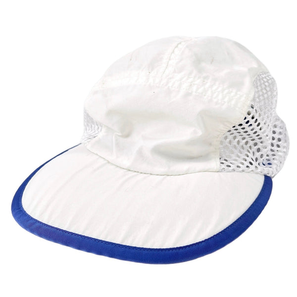 2000 Patagonia Made In The U.S.A. Vented Duckbill Cap, White & Blue (L)