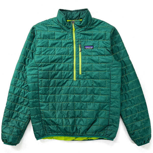 2015 Patagonia Nano Puff Insulated Pullover, Arbor Green (M)