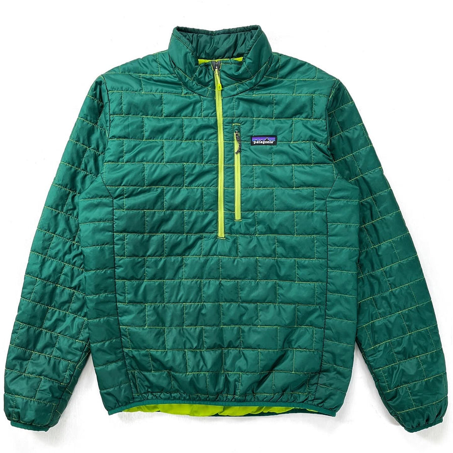 2015 Patagonia Nano Puff Insulated Pullover, Arbor Green (M)
