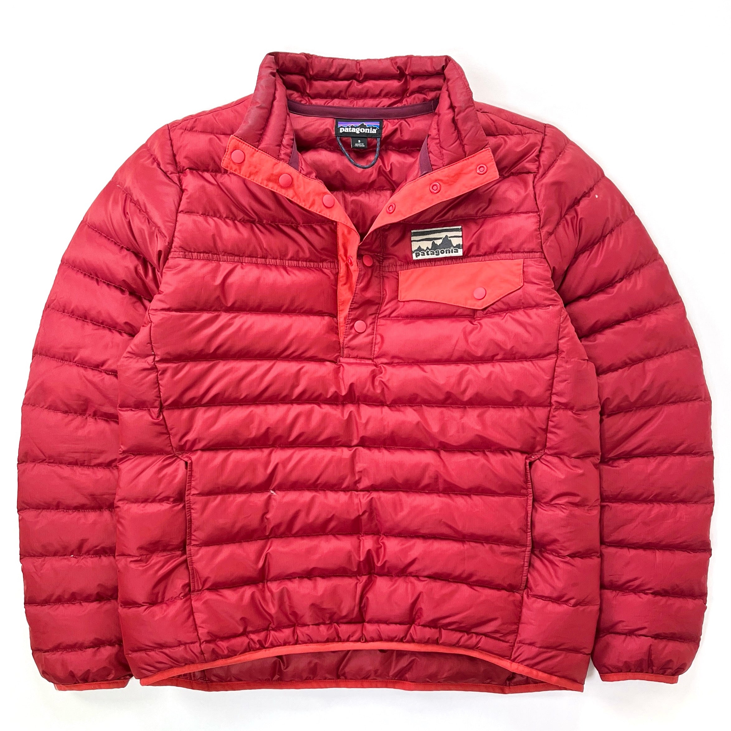 2002's patagonia【Puffball Sweater】L キムタク Vintage PATAGONIA PUFFBALL HALF ZIPP PULLOVER - BLUE