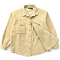 1996 Patagonia Synchilla Fleece Shearling Overshirt, Maize (L/XL)