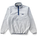 1985 Patagonia First Generation Synchilla Snap T-Neck, Grey (XL)