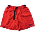 2001 Patagonia Mens 5” Belted Nylon River Shorts, Lobster (M)