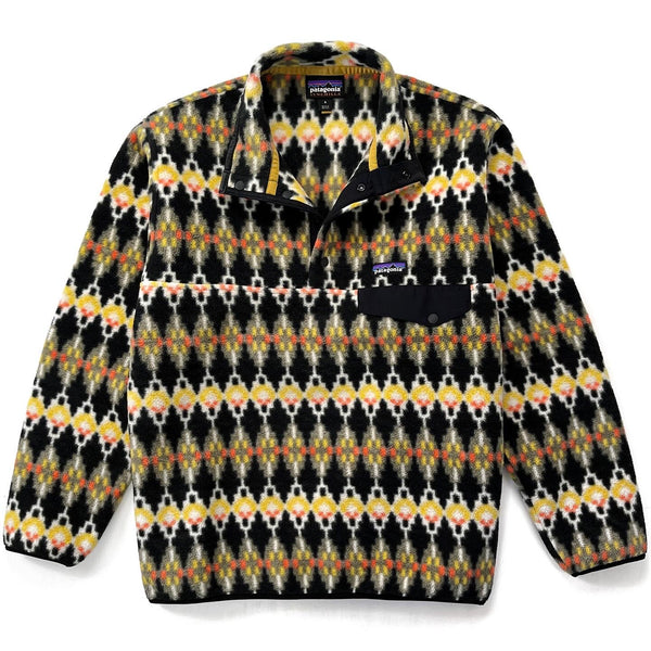 2016 Patagonia Printed Synchilla Snap-T Pullover, Forest Carpet (S)