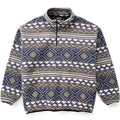 1996 Patagonia Printed Synchilla Snap-T, Saltillo: Driftwood (XL)