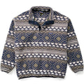 1996 Patagonia Printed Synchilla Snap-T, Saltillo: Driftwood (XL)
