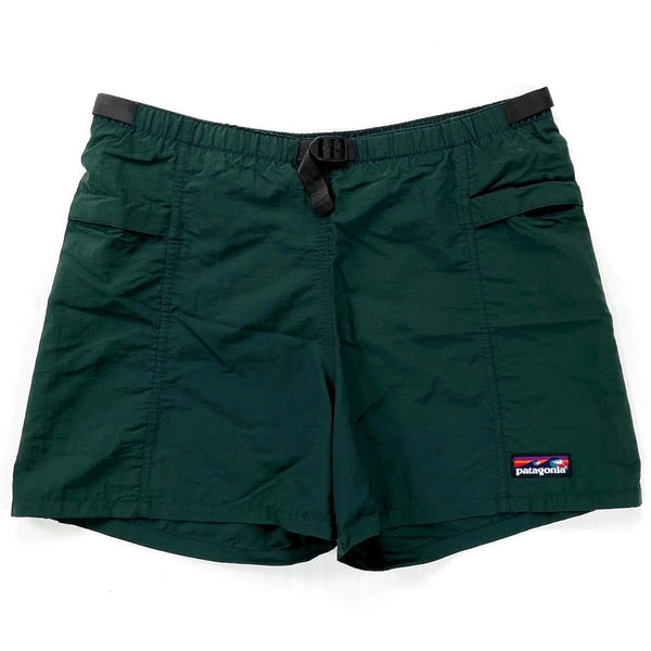 1995 Patagonia Mens 4” Belted Nylon River Shorts, Hunter (M)
