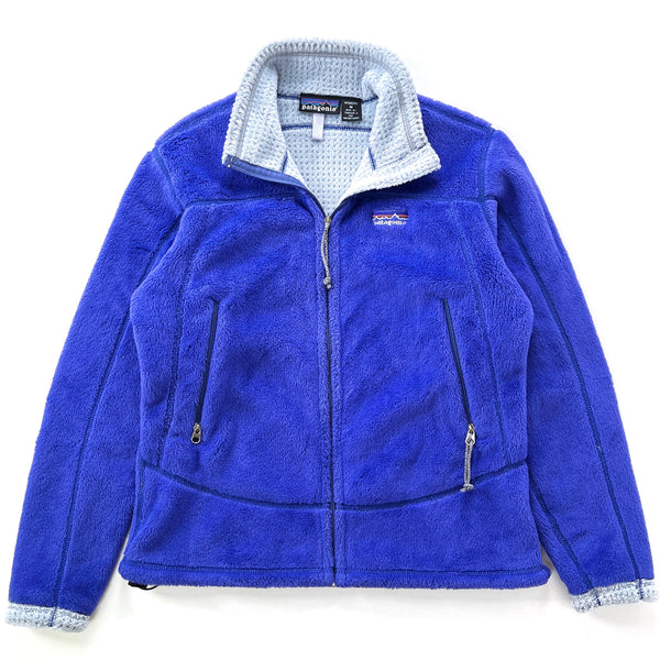 2002 Patagonia Womens R4 Fleece Regulator Jacket, Cerulean (M)