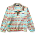1991 Patagonia Made In The U.S.A. Printed Synchilla Snap-T Pullover, Diamonds (M)