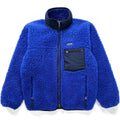 2001 Patagonia Classic Retro Cardigan, Cerulean & Taupe (S)