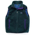 1997 Patagonia P.E.F. Retro-X Vest, Hunter & Regal Purple (M)
