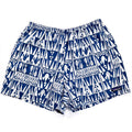 2017 Patagonia Mens 5” Printed Baggies Shorts, Tribal Geo: Blue (L)