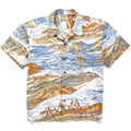 2009 Patagonia Pataloha Print Shirt, Mountain of Storms: Afterglow (XL)