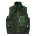 2000 Patagonia Made In The U.S.A. Retro-X Vest, Dark Moss (S)