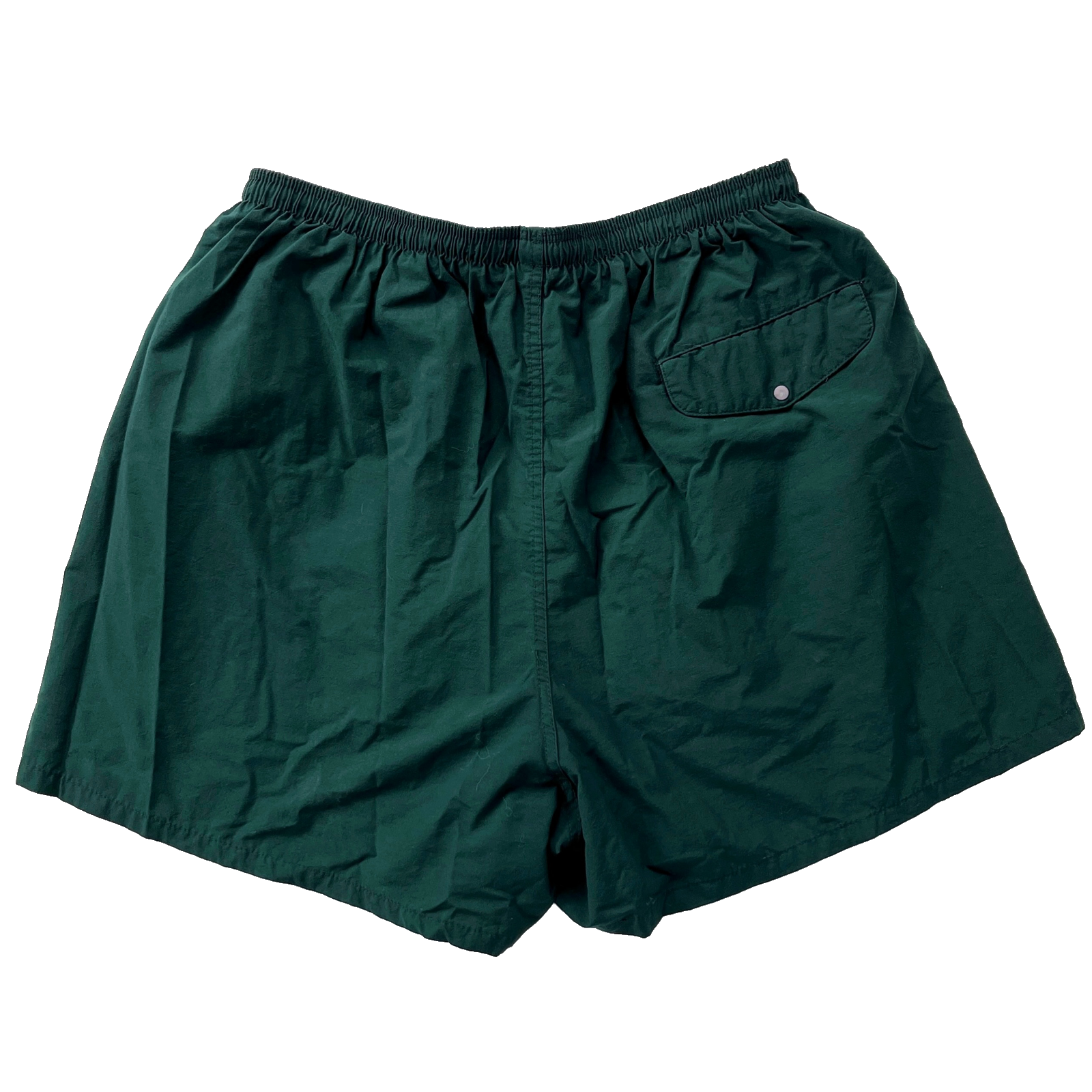 1998 Patagonia Mens 3.5” Nylon Baggies Shorts, Hunter (L)