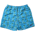2018 Patagonia Mens 7” Baggies Shorts, Hexy Fish: Radar Blue (L)