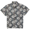 1995 Patagonia Mens Surya Batik Shirt, Big Tapa: Dark Olive (XL)