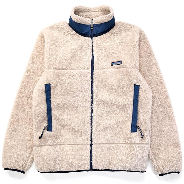 1997 Patagonia Mens P.E.F. Retro-X Jacket, Natural & Night Sky (M)