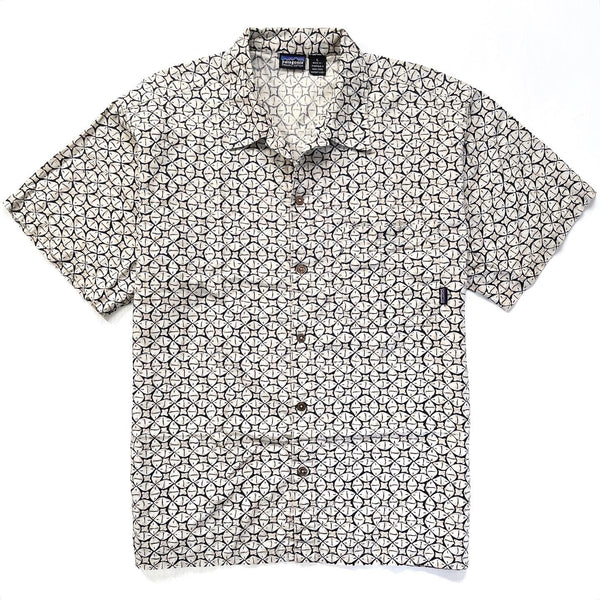 1999 Patagonia Mens Organic Cotton A/C Shirt, Sand Dollar (L/XL)
