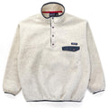 2001 Patagonia Synchilla Snap-T, Oatmeal Heather & Carbon (L/XL)