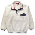 2001 Patagonia Synchilla Snap-T, Oatmeal Heather & Carbon (L/XL)
