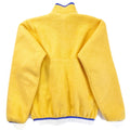1989 Patagonia Synchilla Snap-T, Bright Yellow & Purple (S)