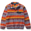 2017 Patagonia Womens Printed Snap-T, Laughing Waters: Ruby (S)