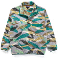 2016 Patagonia Printed Synchilla Snap-T, Trout Tails: Green (M)