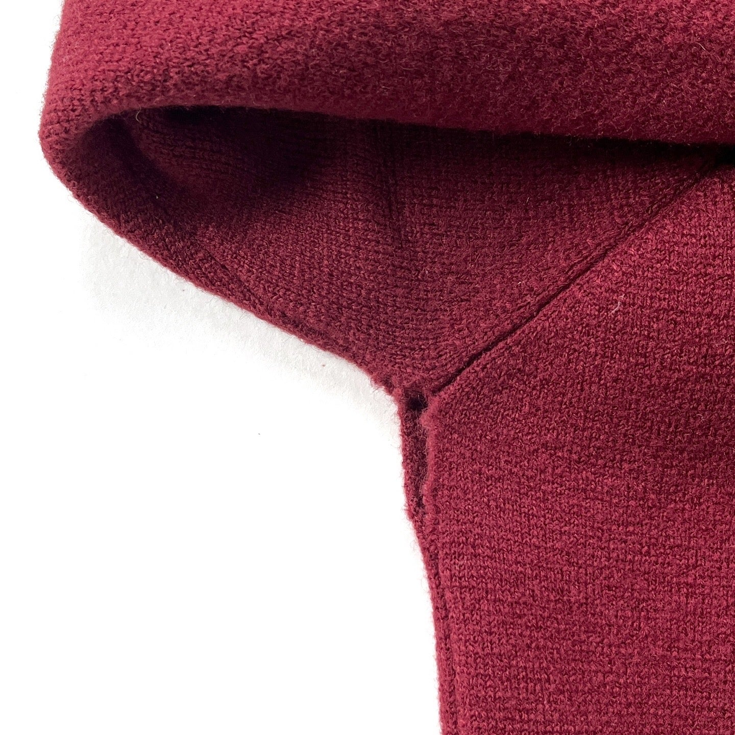 1990 Patagonia Wool Crewneck Sweater, Burgundy Red (S)