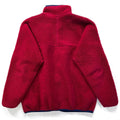 1997 Patagonia Made In The U.S.A. Retro Pile Cardigan, Cranberry (L)