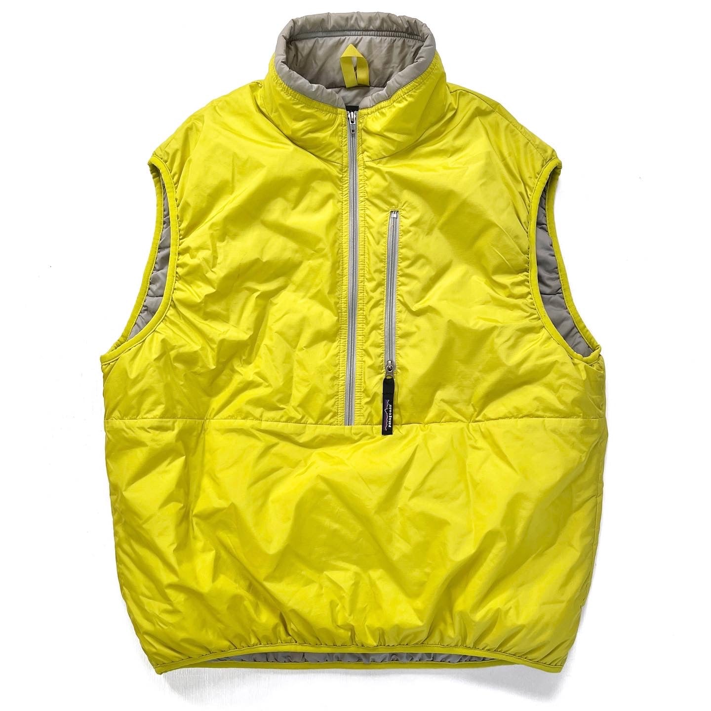 2001 Patagonia Puffball Insulated Vest, Green Spark & Stone (M)