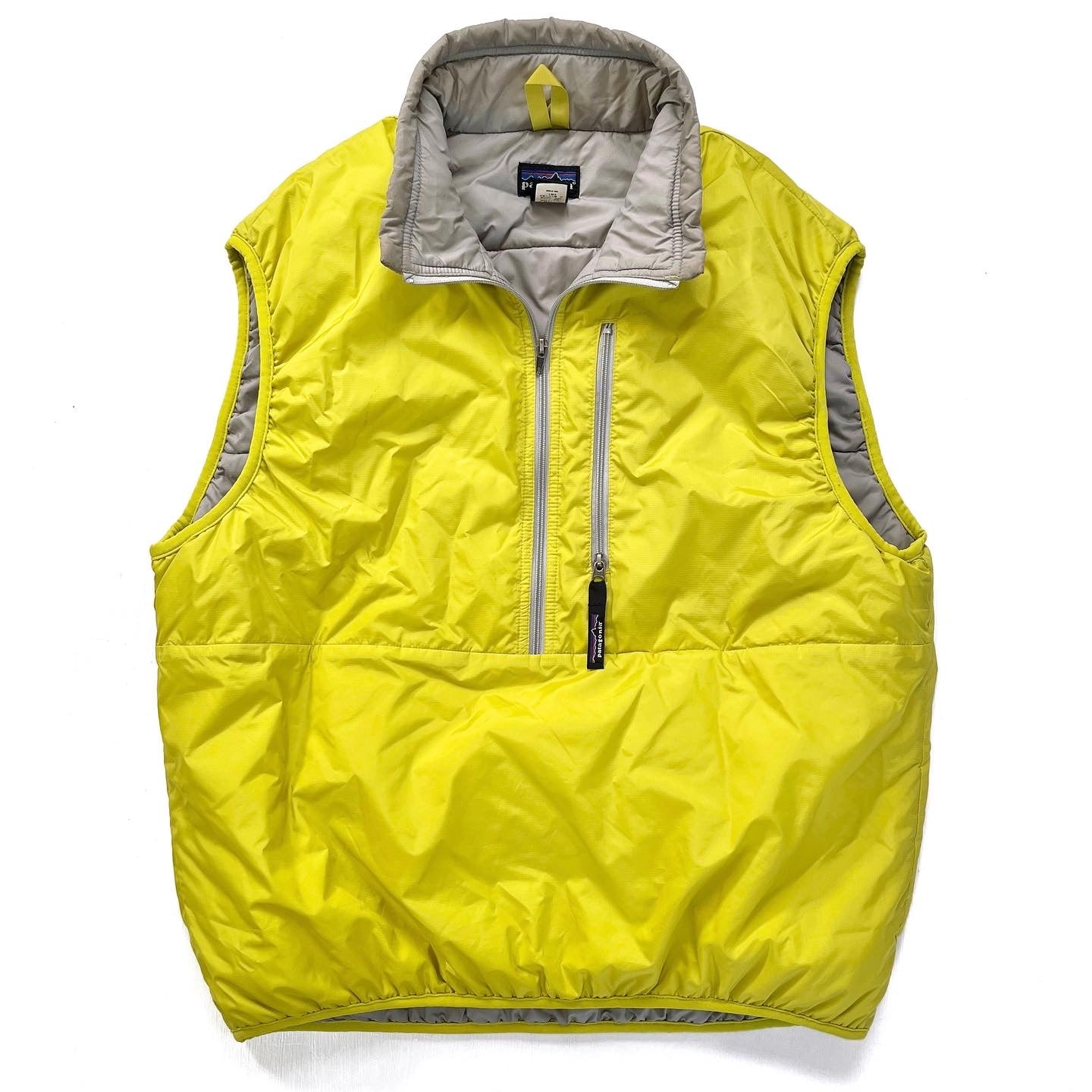 2001 Patagonia Puffball Insulated Vest, Green Spark & Stone (M)
