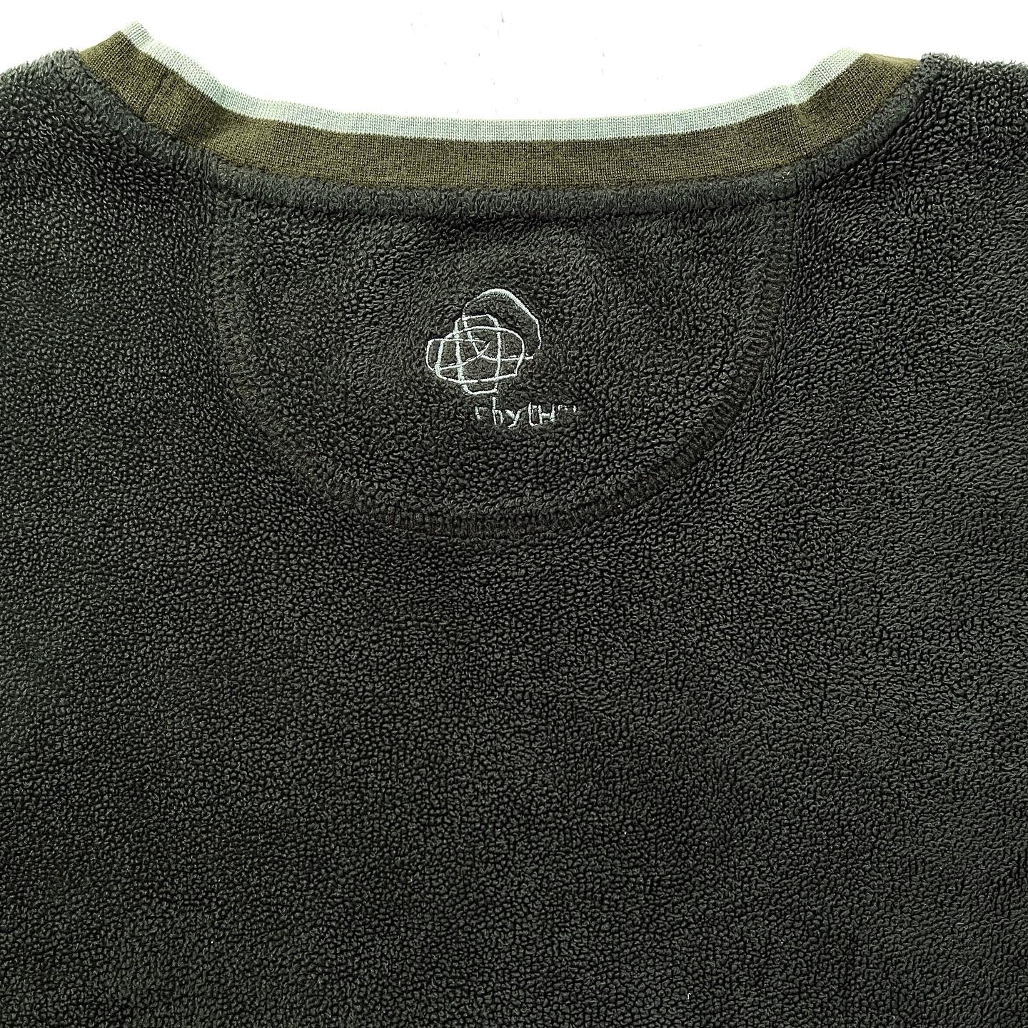 2005 Patagonia Rhythm Fleece Sweatshirt, Loden Heather (XL)