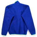 1986 Patagonia Made In The U.S.A. Synchilla Snap T-Neck, Cobalt (S)