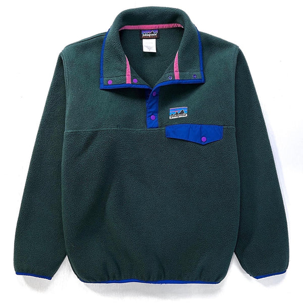 2008 Patagonia Synchilla Snap-T Pullover, Hunter & Sapphire (S)